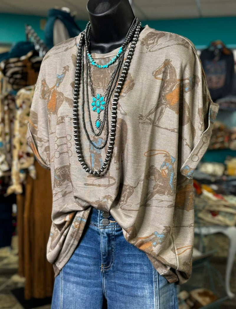Shop Envi Me Tops and Tunics The Reining & Roping Top