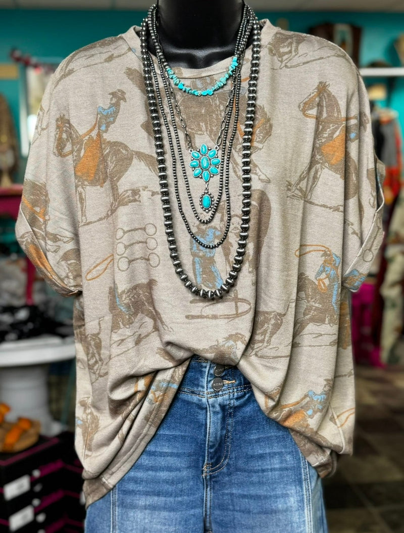 Shop Envi Me Tops and Tunics The Reining & Roping Top