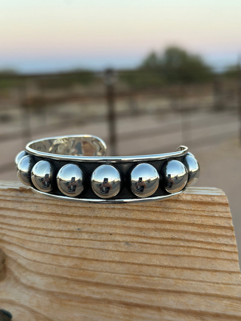 Shop Envi Me Bracelets Silver The Remuda Sterling Silver Southwest Cuff Bracelet