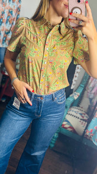 Shop Envi Me Tops and Tunics The Retro Fall Desert Cactus 🌵 Top