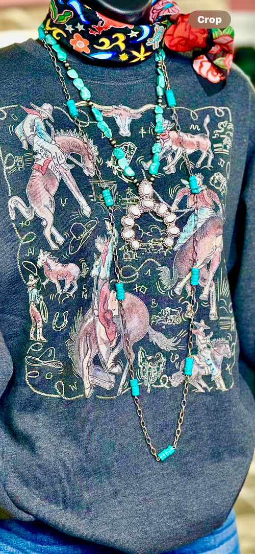 Shop Envi Me Tops The Retro Ranch Life Sweatshirt