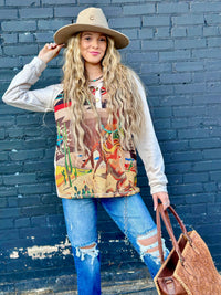 Shop Envi Me It's T-shirt Kinda Day The Retro West Of The Ranch Top