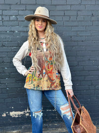Shop Envi Me It's T-shirt Kinda Day The Retro West Of The Ranch Top