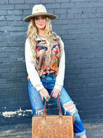 Shop Envi Me It's T-shirt Kinda Day The Retro West Of The Ranch Top