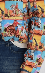Shop Envi Me The Retro Western Cowboys Puffer Jacket