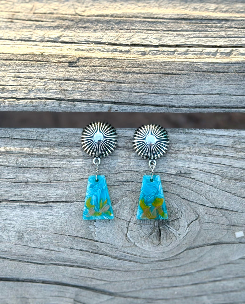 Shop Envi Me Earrings Turquoise The Rio Concho Dainty Earring