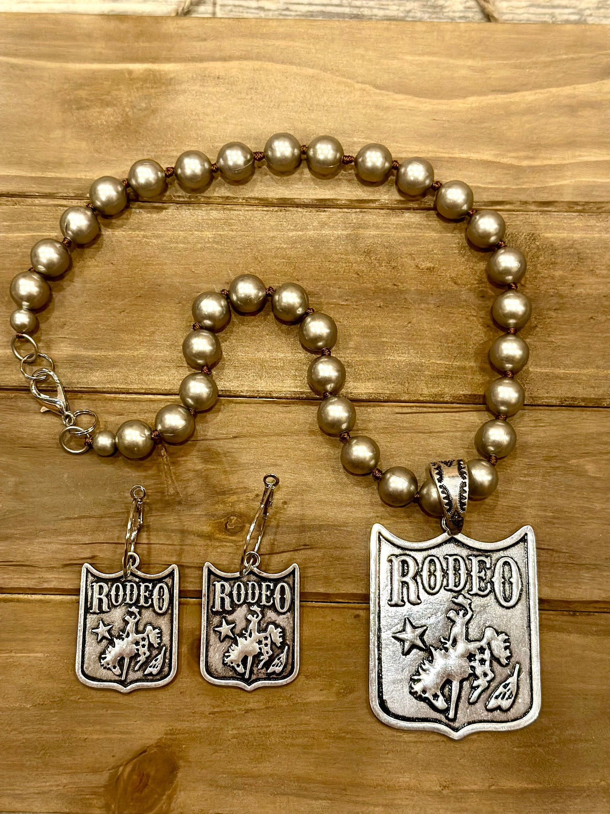 Shop Envi Me Jewelry The Rodeo Back Number Ball Chain Necklace