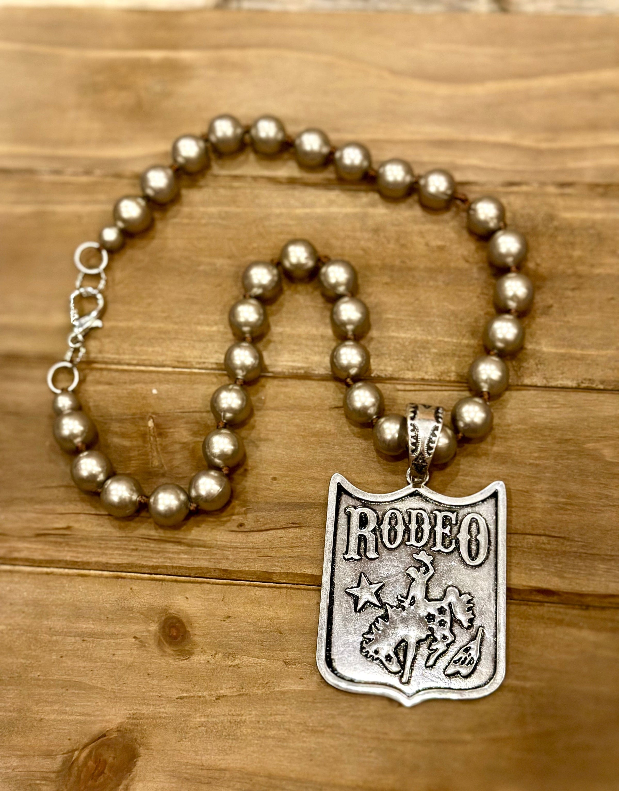 Shop Envi Me Jewelry The Rodeo Back Number Ball Chain Necklace