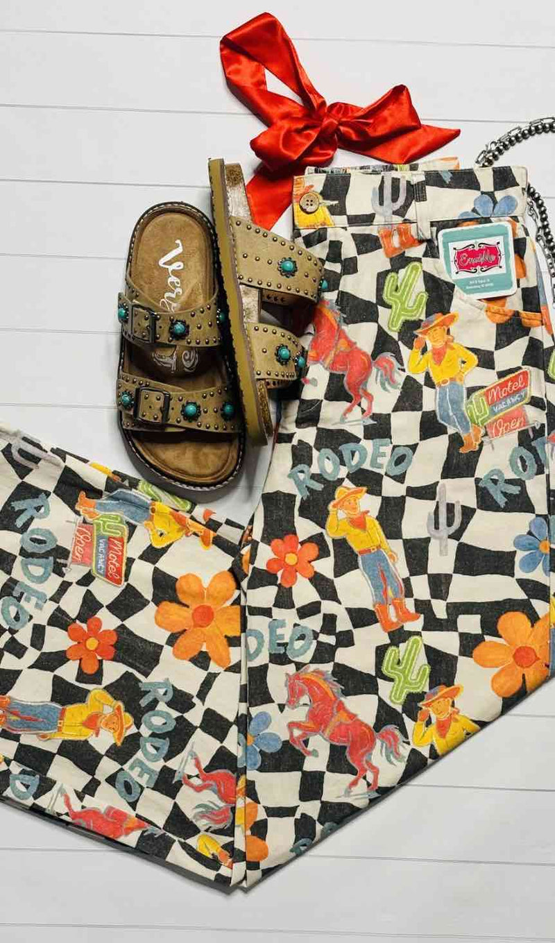 Shop Envi Me The Rodeo In The Summer Cowgirl Pants