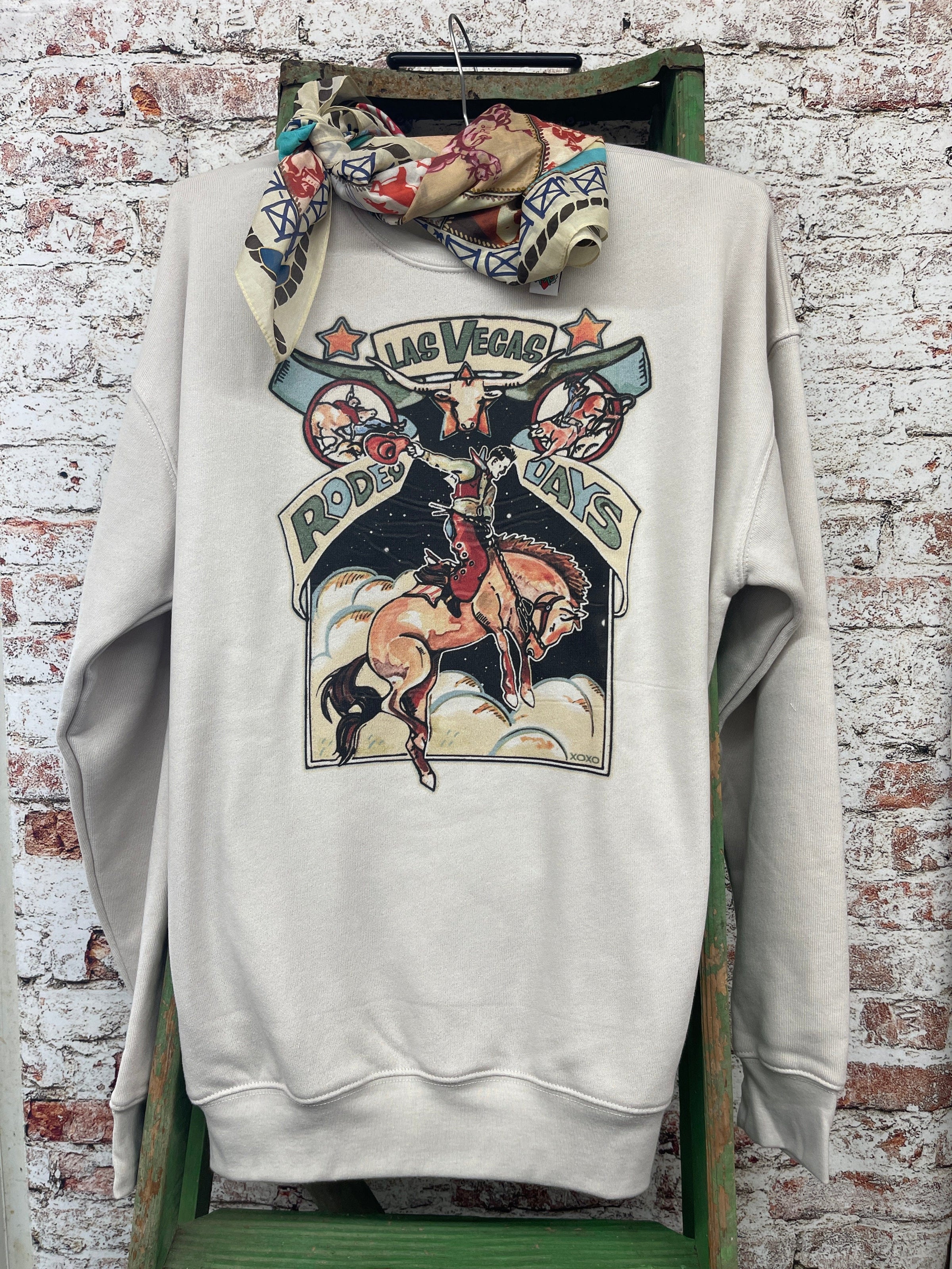 Shop Envi Me Cardigans and Kimonos The Rodeo Las Vegas Sweatshirt