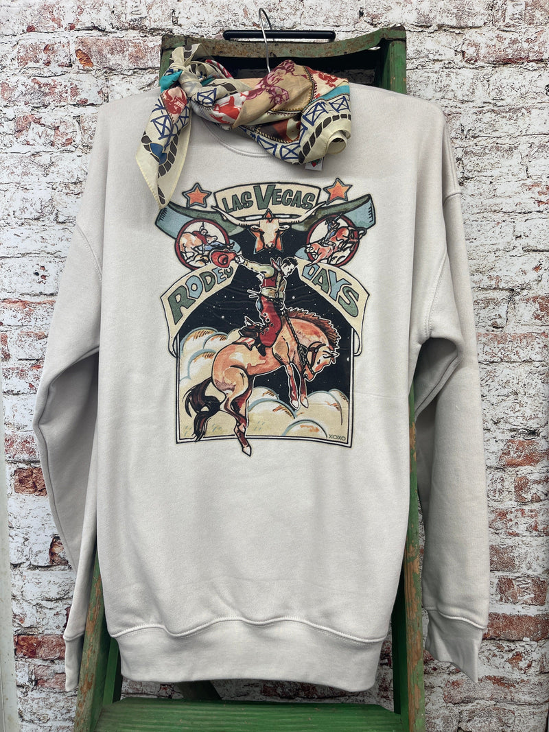 Shop Envi Me Cardigans and Kimonos The Rodeo Las Vegas Sweatshirt