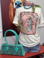 Shop Envi Me Tops and Tunics The Saddle Up Cowgirl Tee