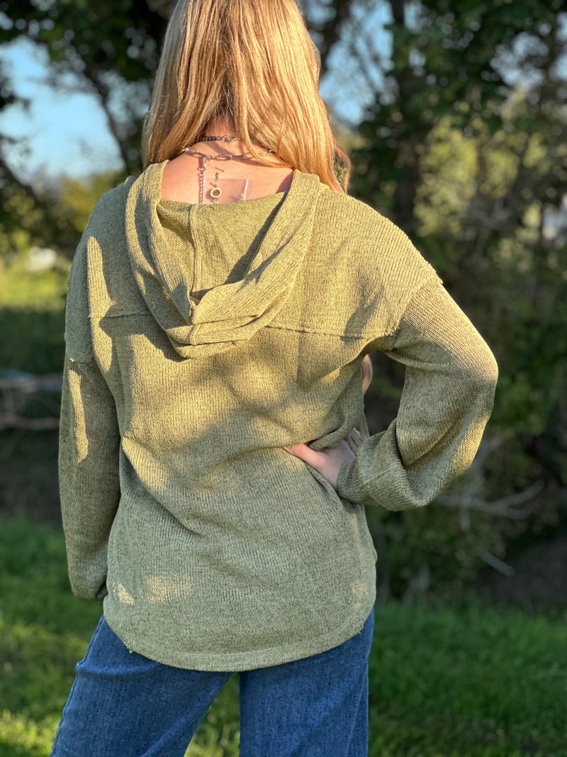 Shop Envi Me Tops and Tunics The Sage Montana Hoodie Top