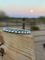 Shop Envi Me Bracelets Silver The San Cerritos Sterling Silver Southwest Bangle Bracelet