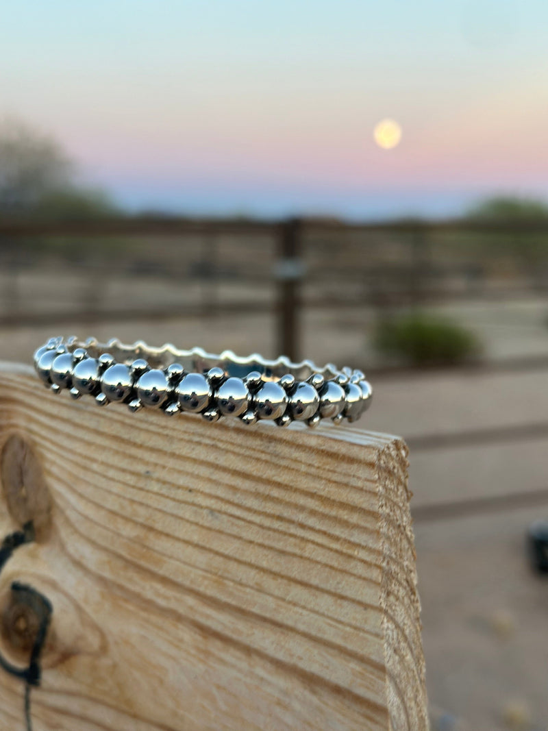Shop Envi Me Bracelets Silver The San Cerritos Sterling Silver Southwest Bangle Bracelet