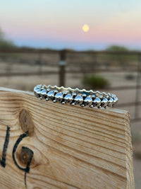 Shop Envi Me Bracelets Silver The San Cerritos Sterling Silver Southwest Bangle Bracelet