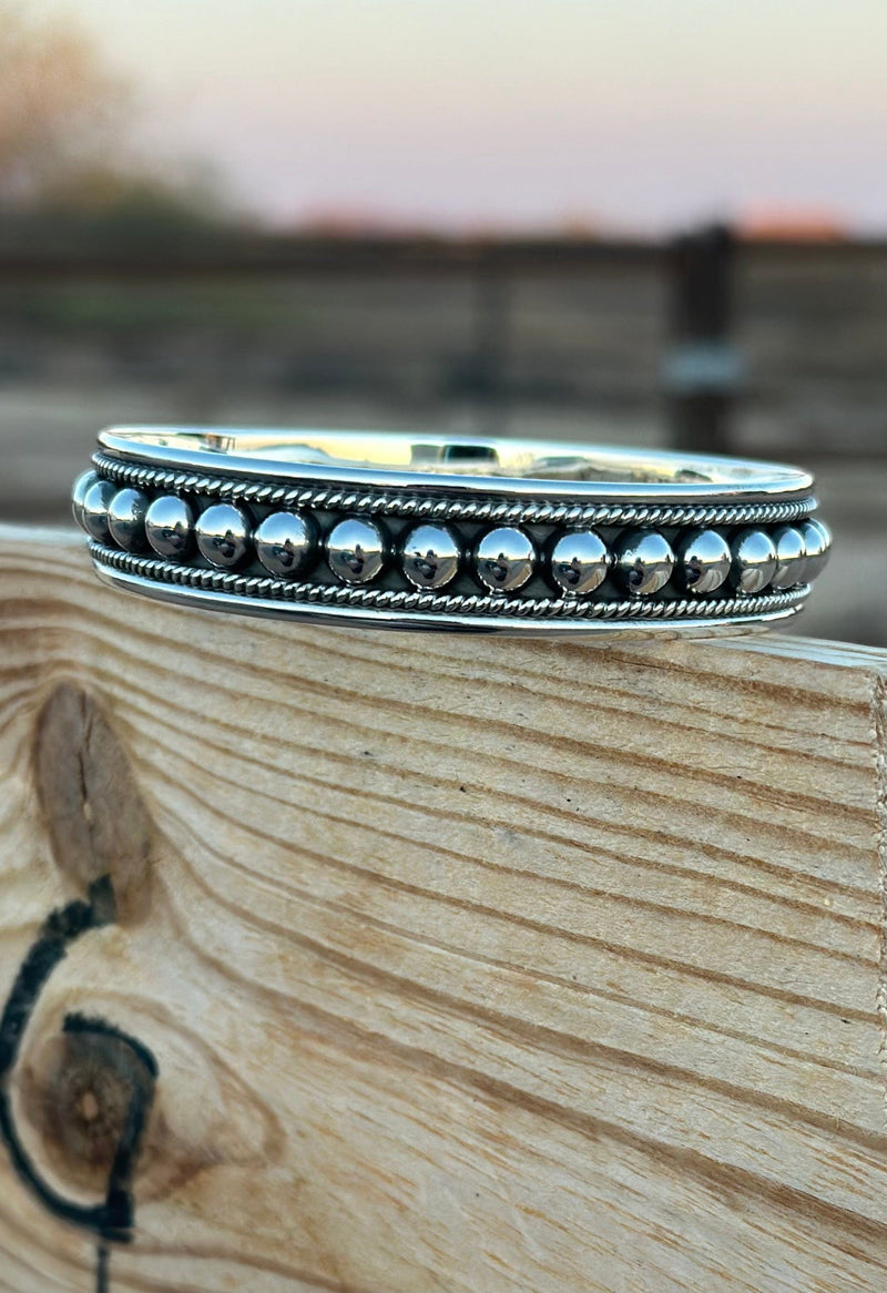 Shop Envi Me Bracelets Silver The Santa Lamo Sterling Silver Southwest Bangle Bracelet