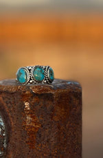 Shop Envi Me Earrings The Santa Maria Sterling Silver & Turquoise Ring