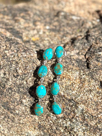 Shop Envi Me Earrings Turquoise The Santa Paulo Sterling Silver & Kingman Turquoise Drop Earring