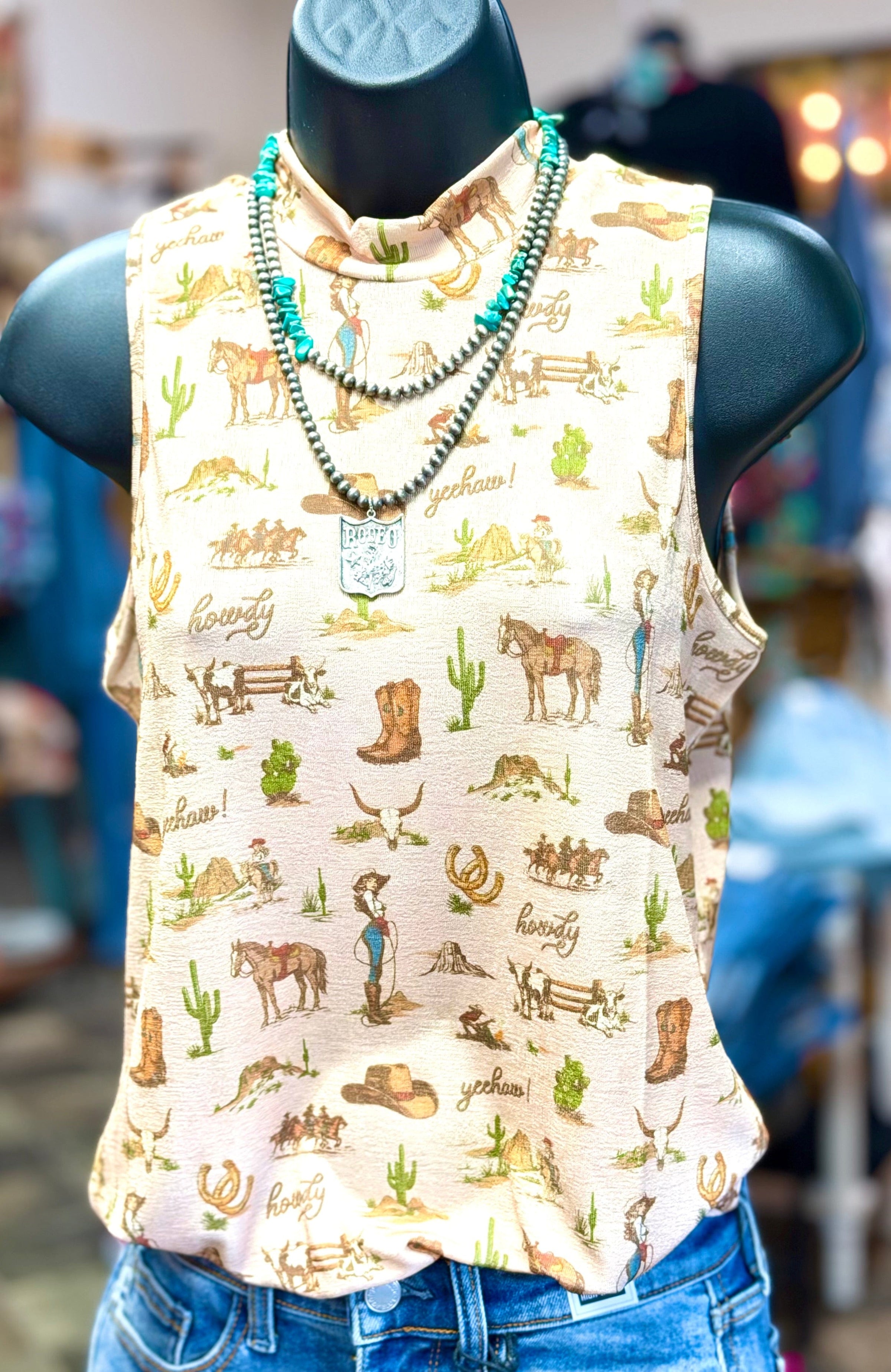 Shop Envi Me Tops and Tunics The Santa Rio Desert 🌵 Sleeveless Top