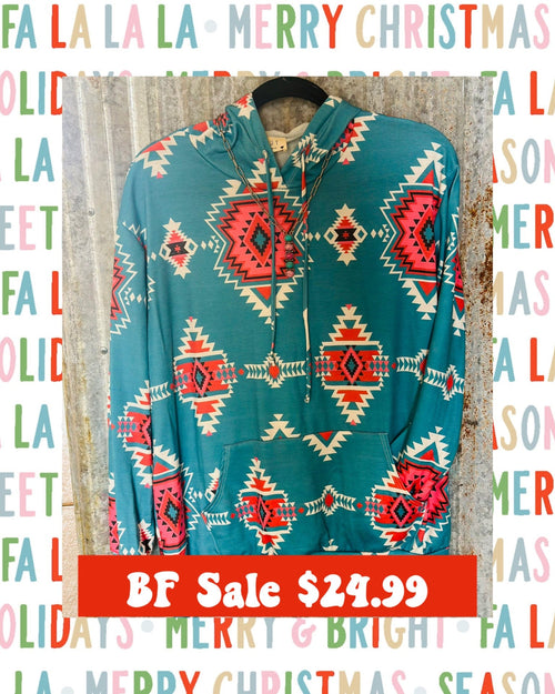 Shop Envi Me Tops and Tunics The Santa Soto Hoodie Top