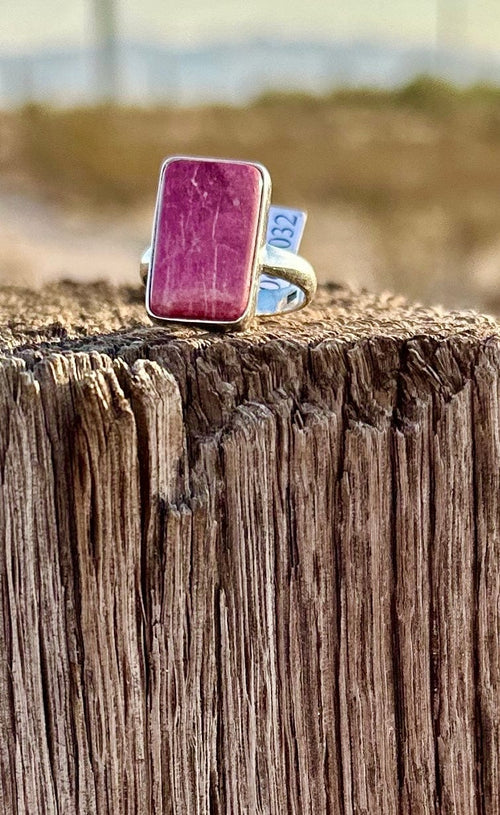 Shop Envi Me Earrings Spiney Oyster Sterling size 9 The Santa Tana Purple Spiney Oyster & Sterling Silver Ring Size 9