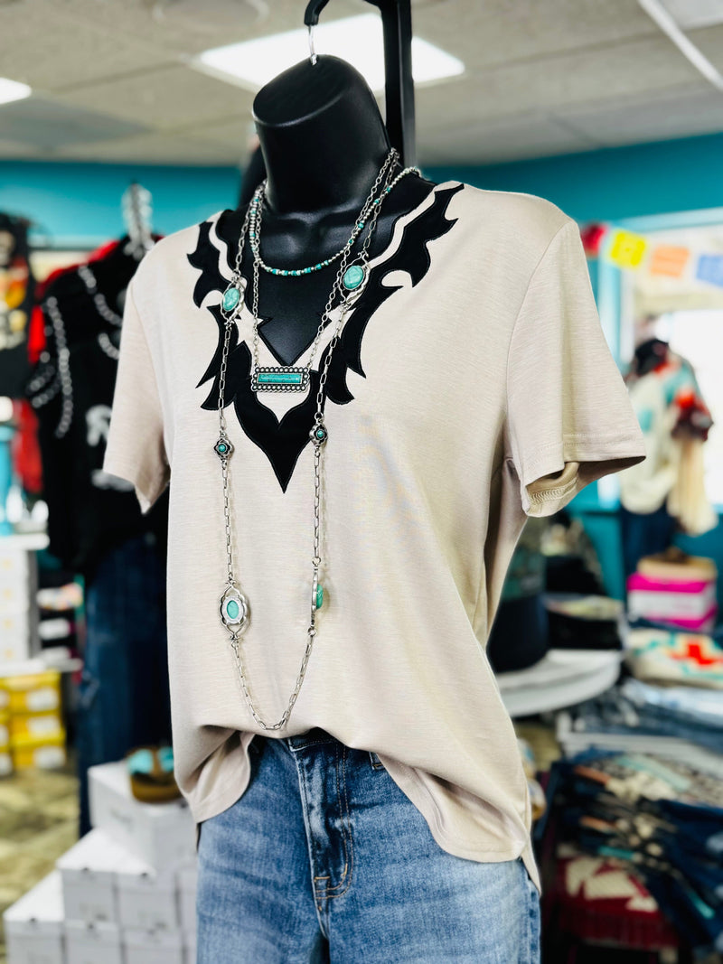 Shop Envi Me tops The Santiaga Summer V Neck Top