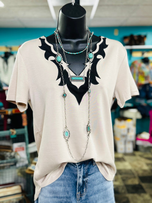 Shop Envi Me tops The Santiaga Summer V Neck Top