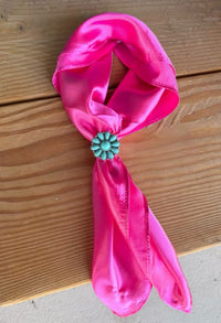 Shop Envi Me Earrings Turquoise Round The Sierra Scarf Slides/Ring Adjustable