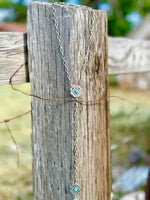 Shop Envi Me Necklaces The South Of Austin Turquoise Aztec Rosary Necklace