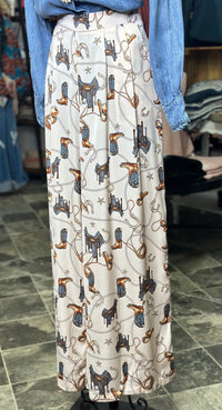 Shop Envi Me The South Of Tucson 🤠 Cowgirl Wide Leg Pant