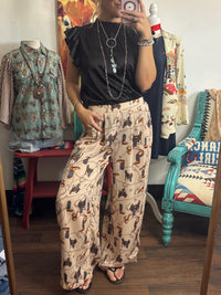 Shop Envi Me The South Of Tucson 🤠 Cowgirl Wide Leg Pant