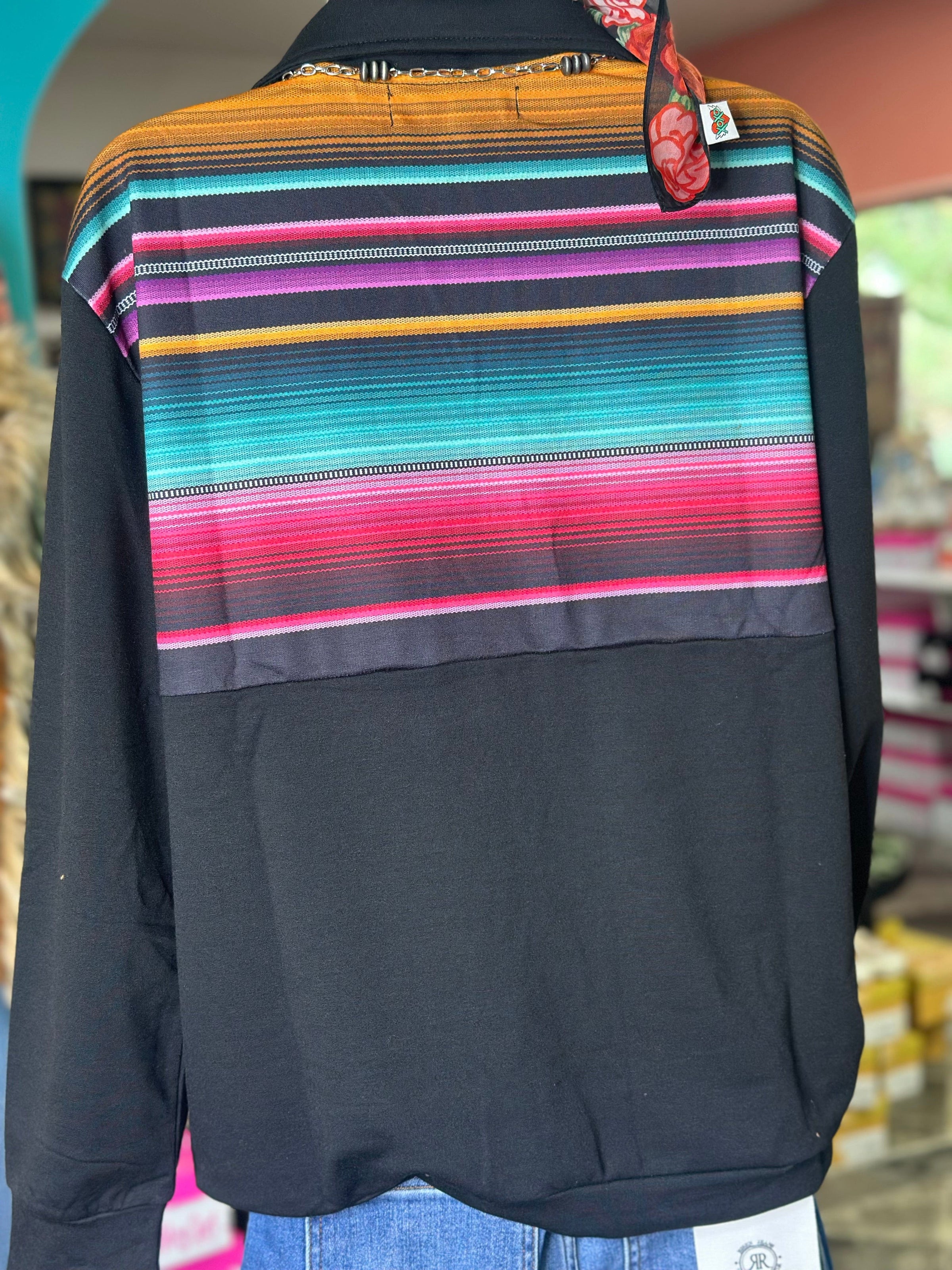Shop Envi Me Tops and Tunics The South Of Waco Quarter Zip Top