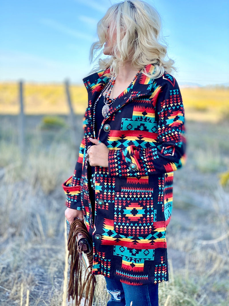 R Cinco RAnch New arrivals The South Of Winter Aztec Coat