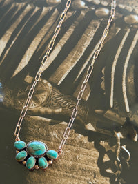 Shop Envi Me Jewelry The Southwest Bluffs Copper & Turquoise Southwest Necklace