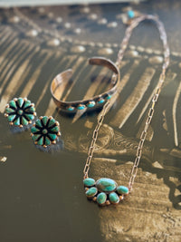 Shop Envi Me Jewelry The Southwest Bluffs Copper & Turquoise Southwest Necklace