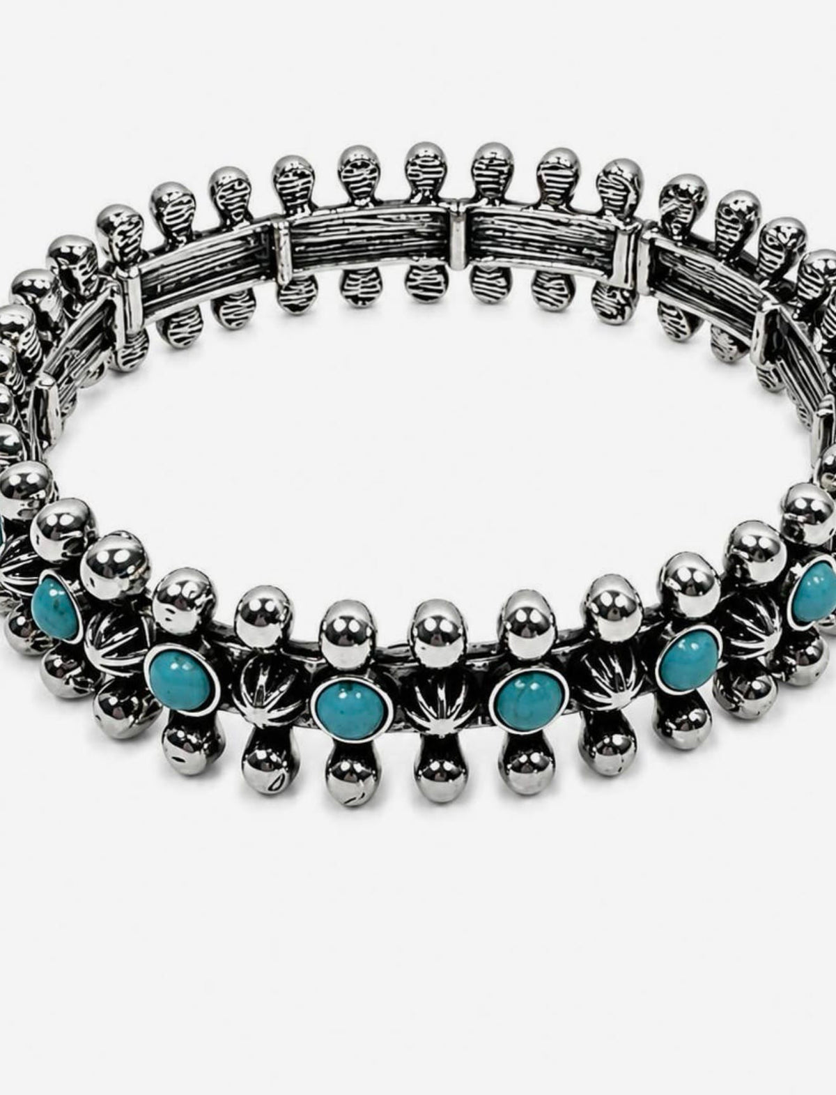 Shop Envi Me Bracelets Silver & Turquoise The Southwest Carson Bracelet
