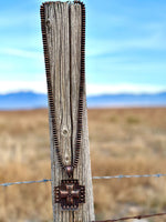 Shop Envi Me Jewelry Red The Southwest Copper Cross Necklace