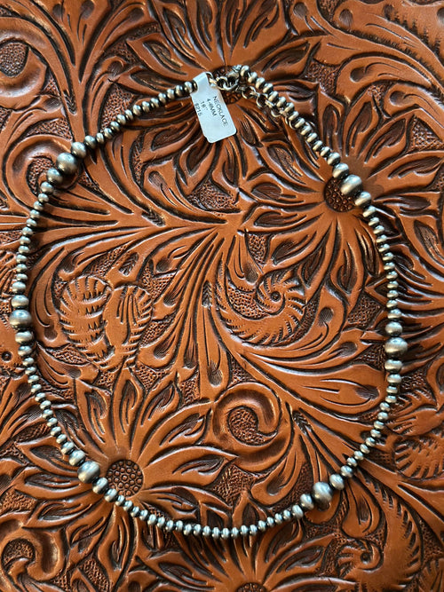 Shop Envi Me Necklaces Sterling The Southwest Style Sterling Silver NA Navajo Pearl Necklace