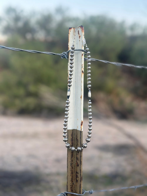 Shop Envi Me Necklaces Sterling The Southwest Style Sterling Silver NA Pearl Necklace One Only