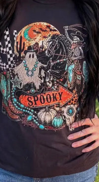 Shop Envi Me It's T-shirt Kinda Day The Spooky Cowgirl Western Graphic Tee