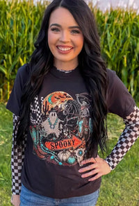 Shop Envi Me It's T-shirt Kinda Day The Spooky Cowgirl Western Graphic Tee