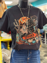 Shop Envi Me It's T-shirt Kinda Day The Spooky Cowgirl Western Graphic Tee