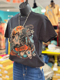 Shop Envi Me It's T-shirt Kinda Day The Spooky Cowgirl Western Graphic Tee