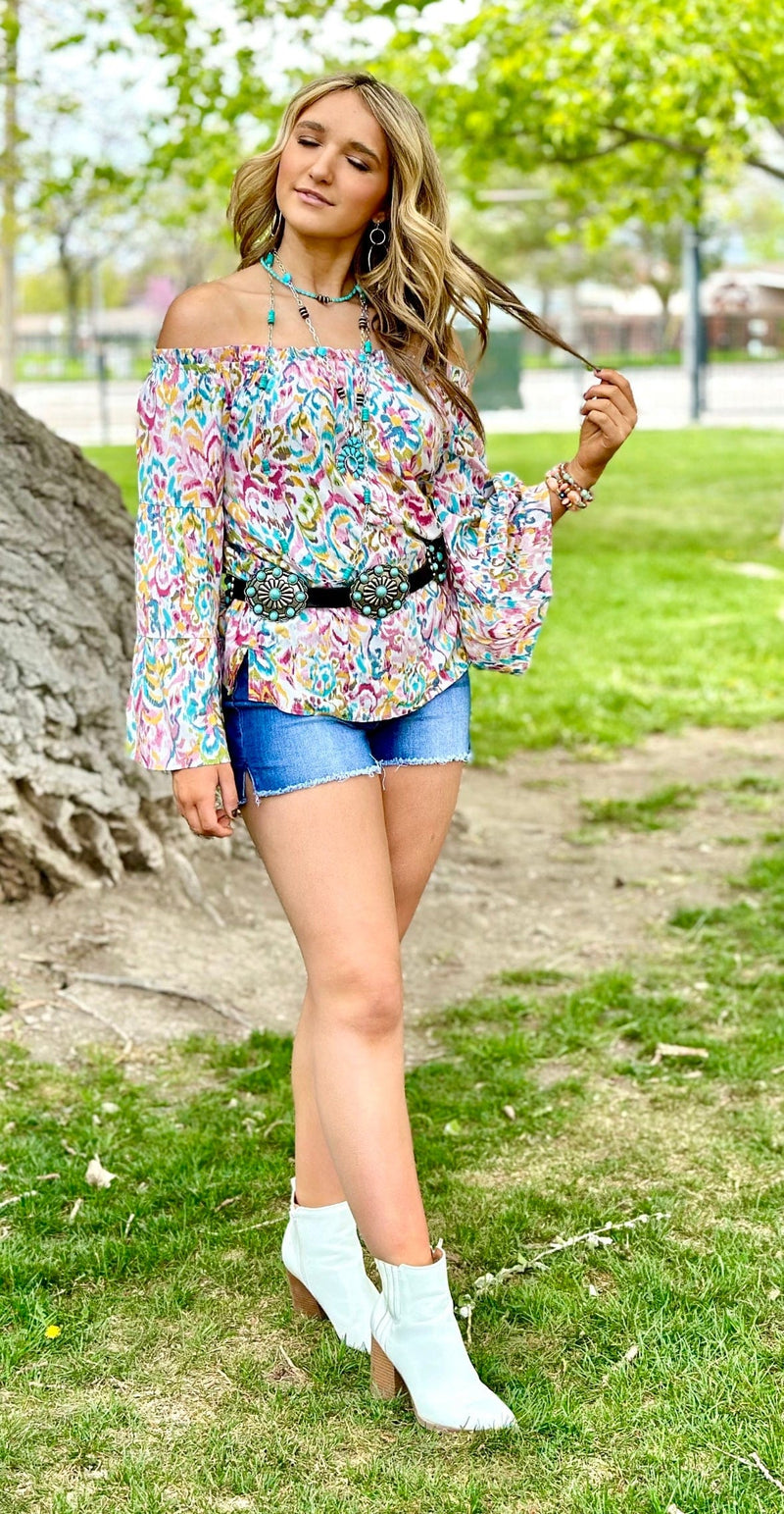 Shop Envi Me tops The Spring Calastoga Top