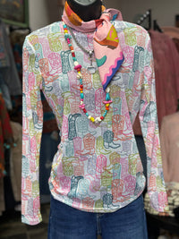 Shop Envi Me It's T-shirt Kinda Day The Spring Give It The Boot Mesh Top