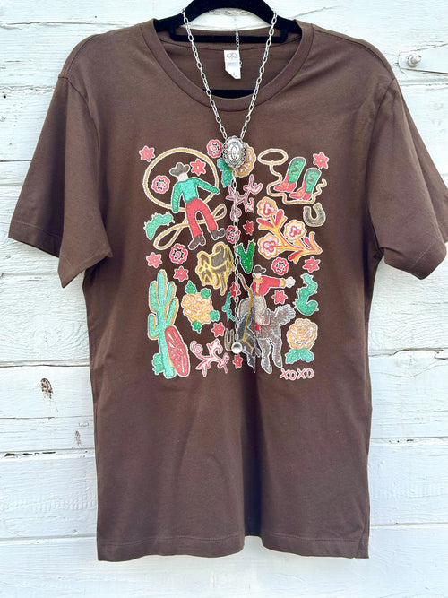 Shop Envi Me It's T-shirt Kinda Day The Spring Western Ways Tee