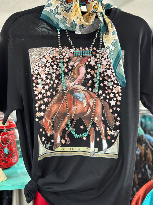 Shop Envi Me Tops and Tunics The Star Struck Bronc Rider Tee