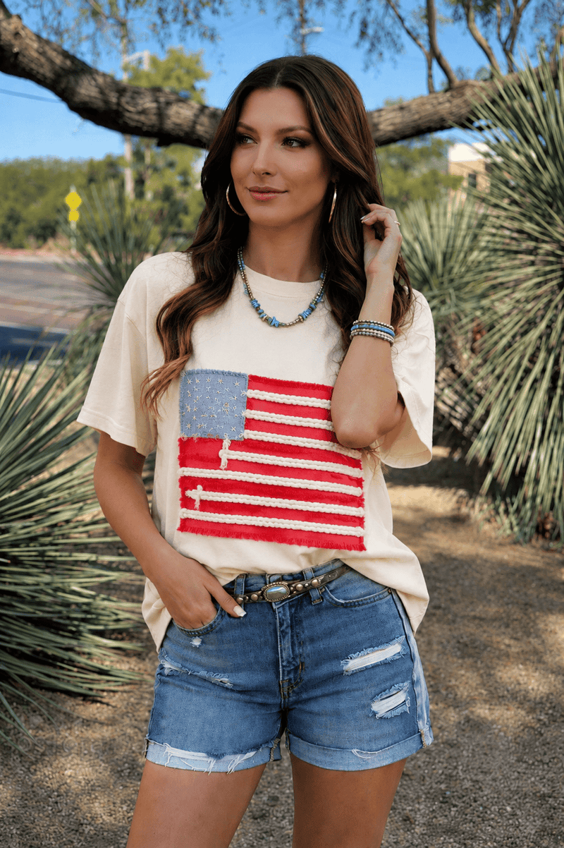 Shop Envi Me It's T-shirt Kinda Day The ⭐️ Stars & Stripes Tee