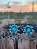 Shop Envi Me Earrings Turquoise The Sterling & Real Turquoise Conchita Earring